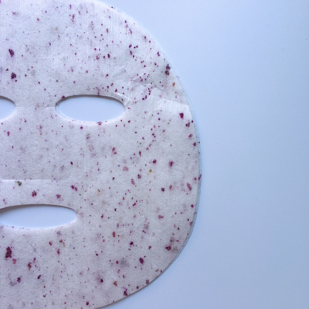 Rose petal active peptide oligopeptide vitriolic powder mask paper cloth met with water essence moisturizing 40 sheets