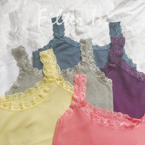 There are filters｜Japanese ins colors are beautifully matched~French retro lace with a bottoming vest
