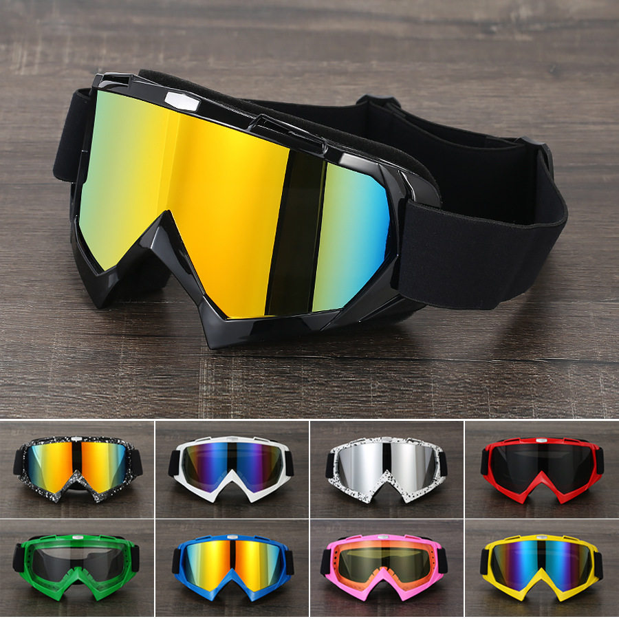 100% Riding Windproof Glasses Motorcycle Cross-country Dust Protection Goggles Retro Helmet Wind Mirror Half Armor Universal-Taobao