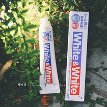 6 Free 1 Japanese Lion King WHITE toothpaste WHITE enzyme whitening yellow teeth stains to smoke stains bad breath 150g