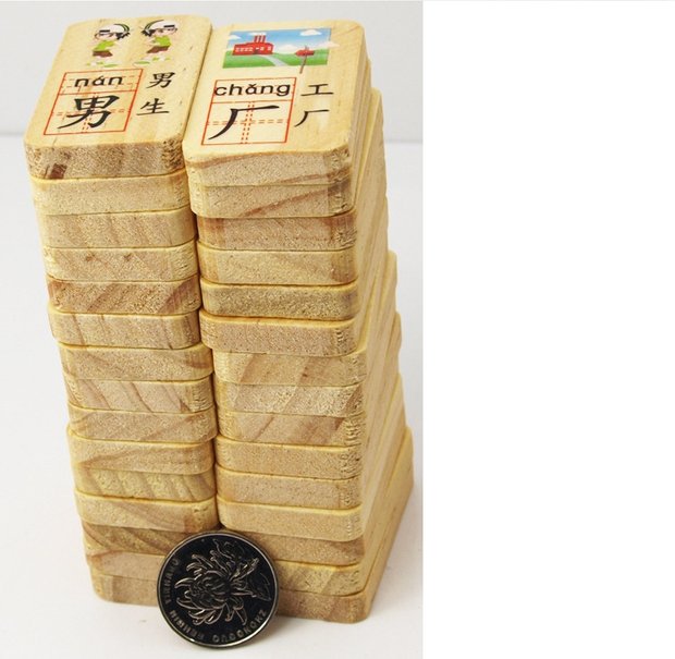 [Đặc biệt hàng ngày] 100 khối xây dựng kiến ​​thức cho trẻ em hai mặt domino