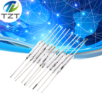 Dry reed tube Magnetic switch 2*14mm magnetic induction tongue reed tube 2X14MM long White sensitive Y213 often open