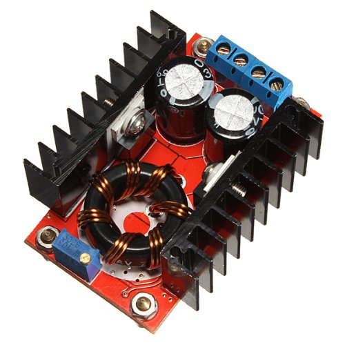 DC-DC car notebook mobile power supply 10-32V to 12-35V adjustable boost module 150W