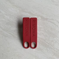 Salsa-1 пара металлических красных язычков с надписью