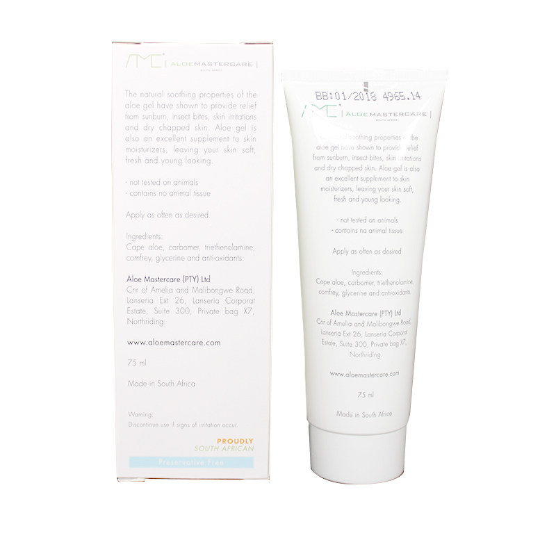 Aloe Vera gel Mastercare 99 Natural Wild Aloe Vera gel available for