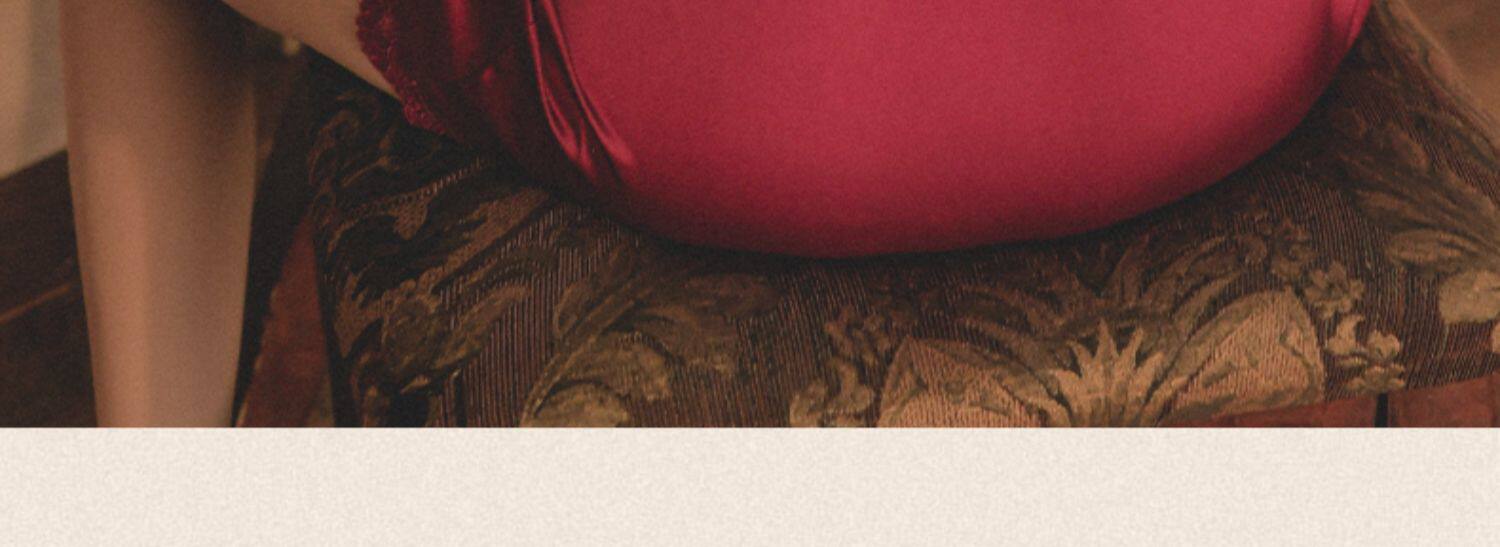 Трансграничная торговля, брендовая сексуальная элитная пижама, эффект подтяжки, V-образный вырез 