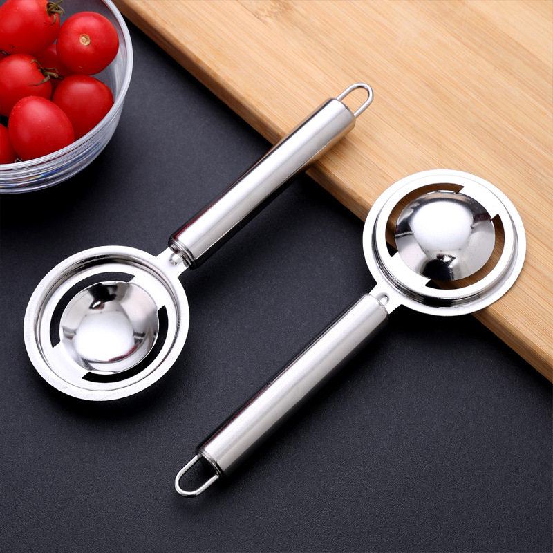 Stainless steel egg yolk egg white egg white separator egg liquid filter eggs Egg Divider Baking Tool-Taobao