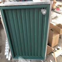 Blinds adjustable manual aluminum alloy sealed insulation substation factory LBC rainproof ventilation electric blinds