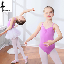New sling womens practice suit Childrens dance suit Ballet suit Childrens gymnastics suit cotton body split suit