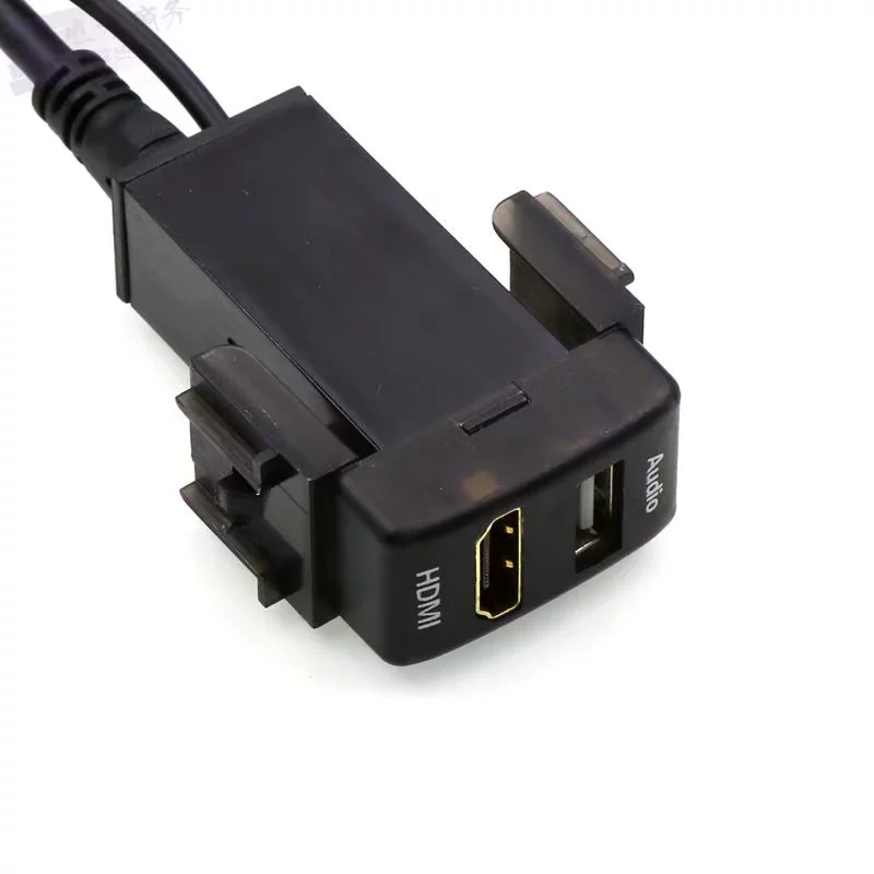Qashqai Tower Langpaladin Toule car HDMI HD мультимедийный интерфейс USB аудио вход без повреждений установка