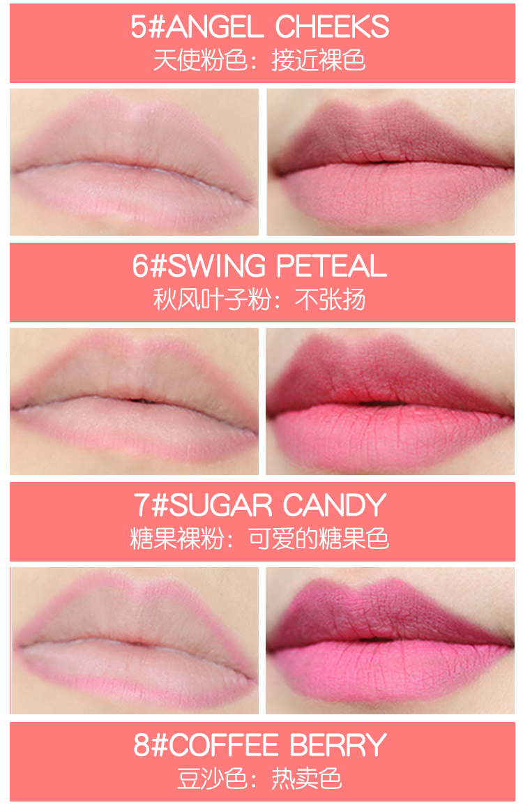 Hàn quốc Missha Bí Ẩn Lip Dòng Bút Khỏa Thân Son Môi Rượu Vang Đỏ Không Thấm Nước Không đánh dấu Son Môi Son Môi Pony Đề Nghị chì kẻ môi nyx