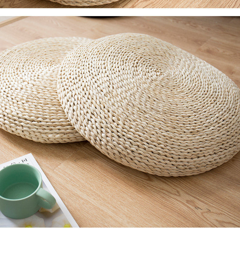 Vòng dày đệm futon đệm rơm cửa sổ tatami và tiểu quốc gia nghiên cứu cúi thiền đệm thiền đệm chơi - Ghế đệm / đệm Sofa thảm len trải ghế gỗ