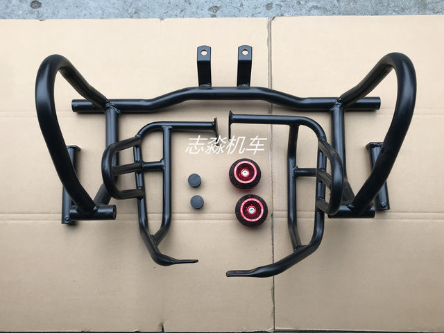 Xunlong V8 Retro Engine Guard New Fenghuo Motorcycle Bumper Shenju 312 Guard Bar Anti-Fall Bar