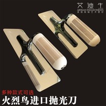 Italian Imports Stainless Steel Rag Art Paint Tool Malay Lacquered Grey Clay Collection Light Knife Silicon Algae Mud Slurred Knife