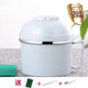 hộp thức ăn giữ nhiệt 304 bát inox ăn liền đôi có nắp đậy cho học sinh cách ly hộp ăn trưa - Hộp cơm điện sưởi ấm hộp cơm tự hâm nóng