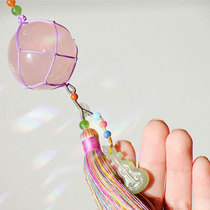 7nows) adults are all going to make a perfect crystal ball powder tassel pendant