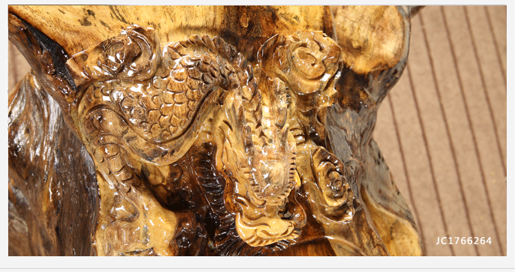 Wannian root root khắc bàn cà phê cánh gà bằng gỗ bàn trà gốc cây khắc bàn cà phê toàn bộ gốc cây bàn tự nhiên - Các món ăn khao khát gốc bộ bàn ghế gốc cây xá xị