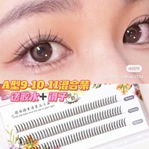 Dream Deer Fake Eyelash A Type Fairy Hair Mix section Single root Dairy sun Flower New Lady Makeup Graft Multidimeni