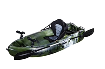 Best-selling 2-meter small single-person fishing boat easy to carry can be equipped with electric pusher load-bearing 230 catties kayak Kayak