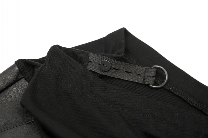 Phụ nữ mang thai quần short da mùa thu và mùa đông cộng với nhung dày quần short bà bầu mùa đông hoang dã lỏng bụng nâng quần quần legging bầu