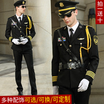 High-end security workwear suit New security uniform Property image post uniform security suit mens spring and autumn jacket