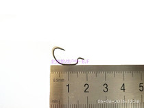 Miniscule Crank Hook 6# Luya Hook Long 1 7cm 10 One Pack Fishing Hook Outdoor Luya Fishing Gear