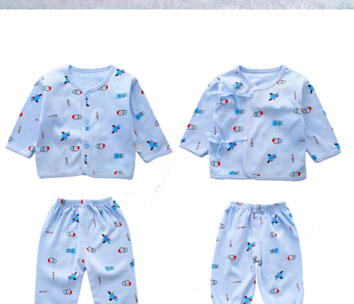 Quần áo trẻ sơ sinh bốn mùa hộp quà tặng sơ sinh 0-3 tháng 7 miếng đặt quần áo sơ sinh cho bé sơ sinh bán buôn số 0 set quà tặng sơ sinh