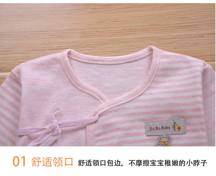 Bộ quần áo sơ sinh cho bé bộ mùa xuân và mùa thu cotton nguyên chất 0-3 tháng trăng tròn nam và nữ bé tặng quà thủy triều set đồ cho bé sơ sinh