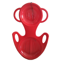 Double snowboard Veneer grass ski board thickened sand ski board Adult with brake sled car sledge sled board