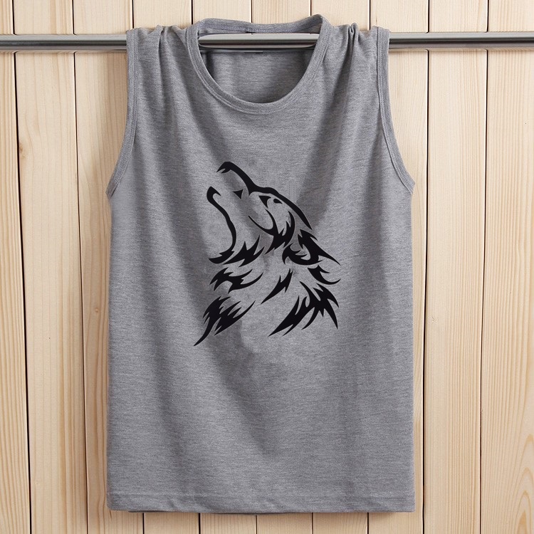 Thanh niên rộng vai thể thao vest không tay rộng kích thước lớn quần áo thể thao quần áo thấm mồ hôi thở quần áo thể dục áo lót thể thao 