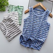 Childrens mùa hè mô hình mỏng mới vest trong trẻ em lớn nhanh thể thao khô mồ hôi cậu bé vest đầu trẻ nhỏ không tay.