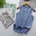 Childrens mùa hè mô hình mỏng mới vest trong trẻ em lớn nhanh thể thao khô mồ hôi cậu bé vest đầu trẻ nhỏ không tay. 