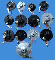  Electric vehicle front brake assembly 50 Front brake 80 drum cover Front wheel drum brake assembly Front brake 110 brake assembly
