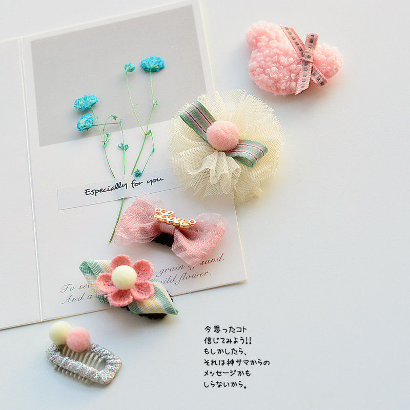 Pet hair clip set Comb BB clip Teddy Bear Yorkshire Bomei pet dog clip is not easy to fall