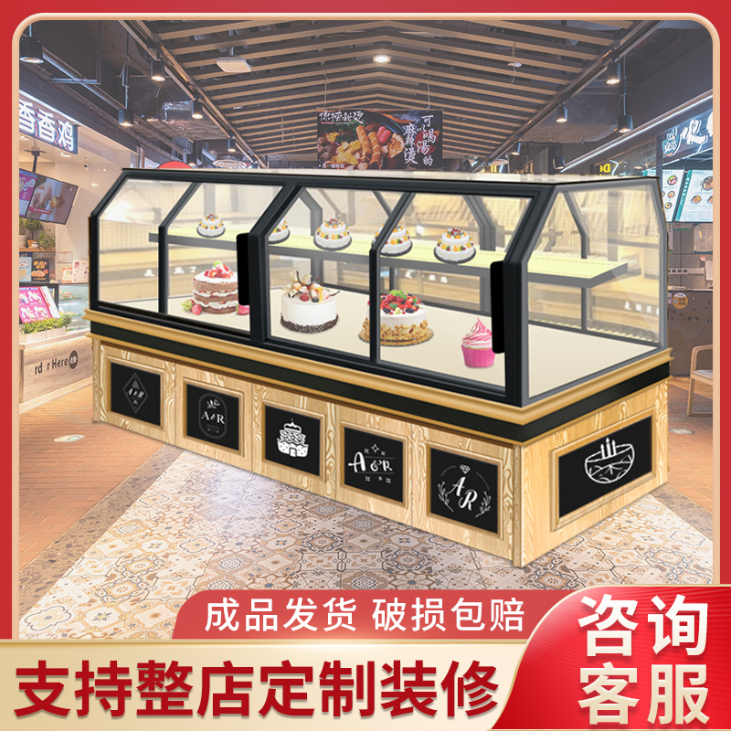 New Bread Cabinet Bread Display Cabinet Nakajima Cabinet Cake Shop Cake Cabinet Model Commercial Baking Side Cabinet Display Stand