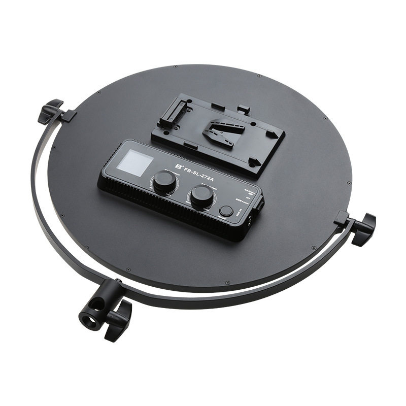 Fengbiao 272A fill light single-eye camera LED photography light beauty soft light round live lighting shooting