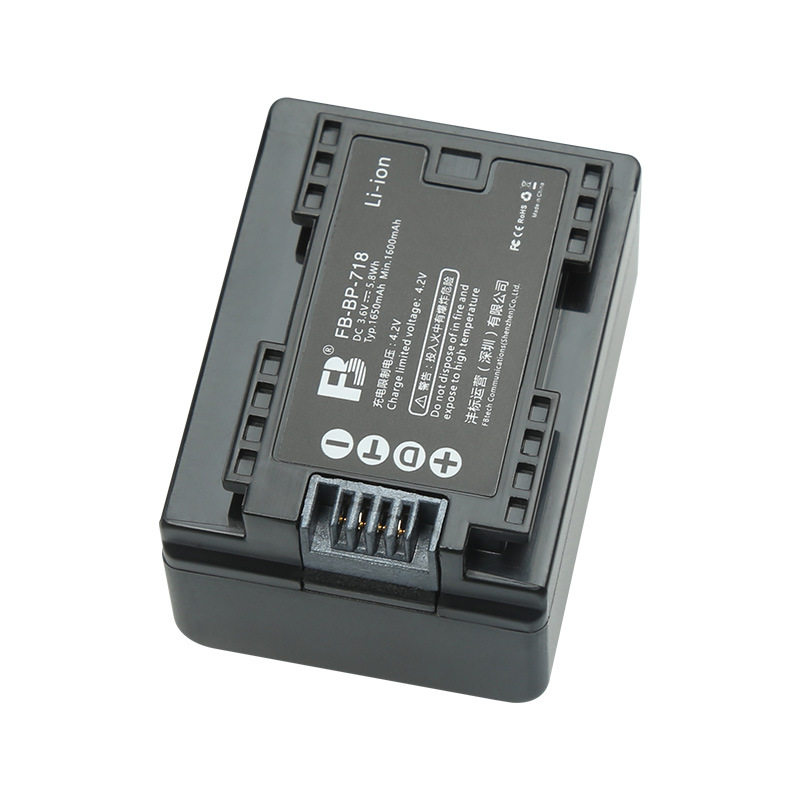 Feng standard BP-718 battery suitable for Canon camera HF R46 R406 M60 r706 BP-727 745
