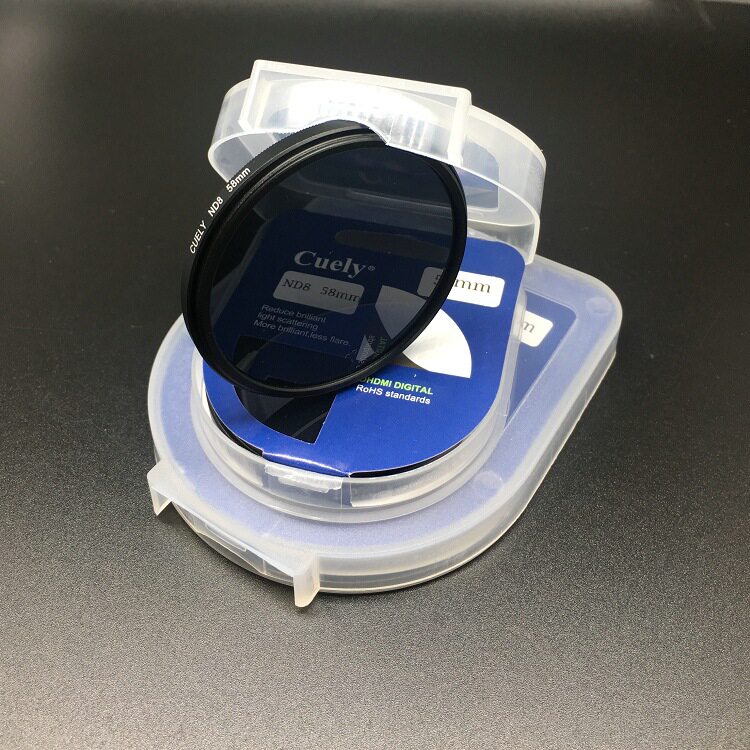 CUELY light-reducing mirror ND8 medium gray density mirror aperture 40 5 46 49 52 55 58mmnd8 filter thin frame