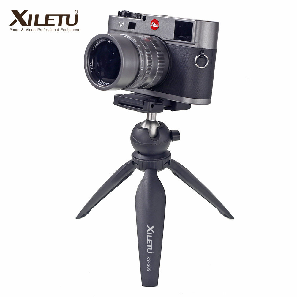 Xiletu XS20S multi-function tripod mobile phone clip two-in-one convenient vlog photography live broadcast bracket