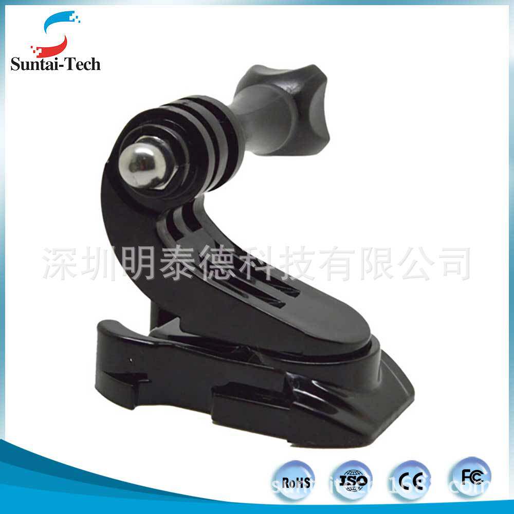 Suitable for Gopro accessories 360-degree rotatable quick-plug J-shaped buckle long screw factory direct sales GP282
