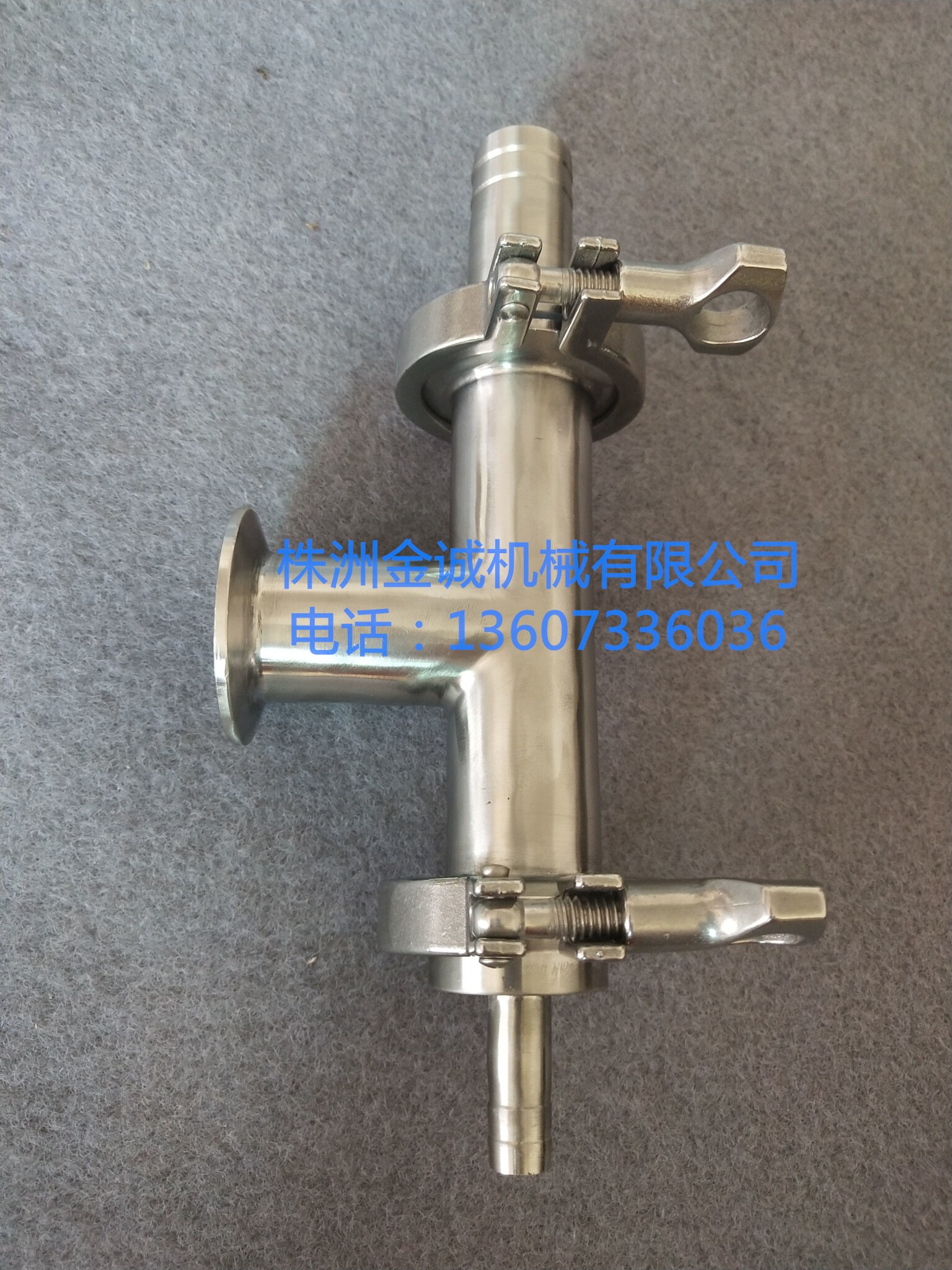 Filling machine accessories Liquid machine 50-2000ML tee assembly Tee tube Tee check valve