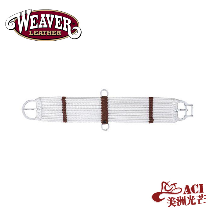 American imported pure cotton woven breathable burn-proof belly stainless steel double pulley Western saddle front belly belt