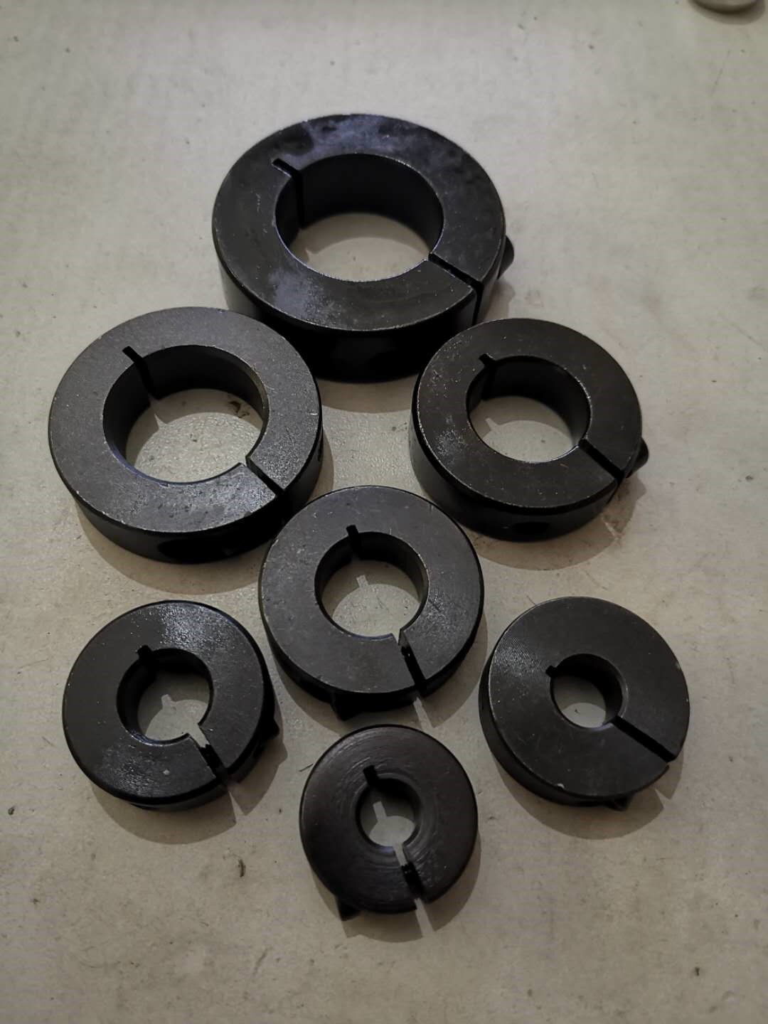 Number 45 steel opening ring ring locking ring opening thrust ring C type clasp optical axis ring