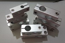 Metal small T-type clip aluminium T-print head aluminium cross bearing clamp cross bearing aperture 12mm 16mm