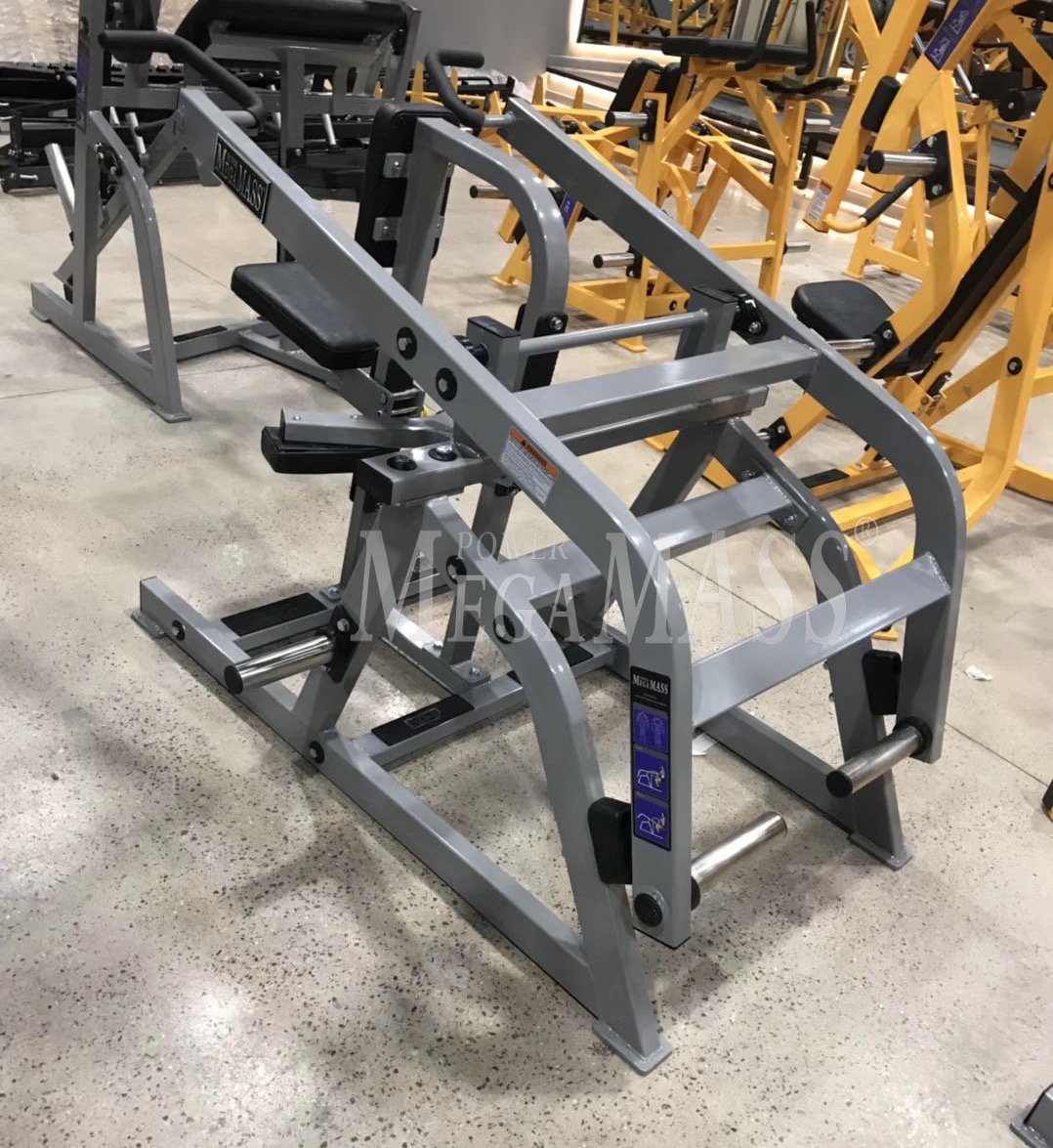 Humvee fitness equipment sitting style down three-head muscle trainer sitting position triple head training arm muscle practice