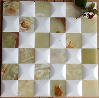 Кристально белый два -пробег+самолет цветочного нефрита