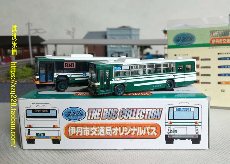 Модель машины tomytec n型 1:150限定巴士2台装 伊丹市交通局バスk29、k30