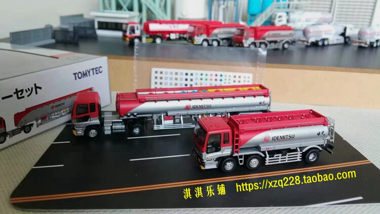 Модель машины tomytec㊣1：150n比例 出光油罐车槽车 2款套装组合b