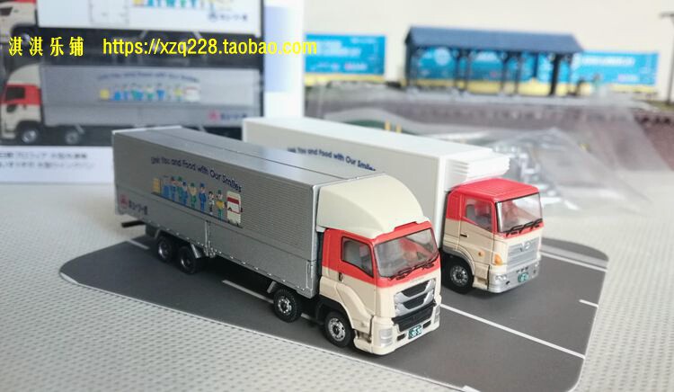 Модель машины tomytec㊣ n型 1:150冷冻冷藏运输卡车 krs group 佐川急便  dhl