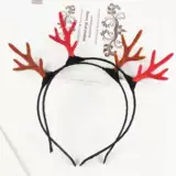 Рождественские рога Hoop Hoop Трехмерные рога обнажены, чтобы продавать милые рога, зажим для волос, маленький оленя, мастерство туристическое мастерство